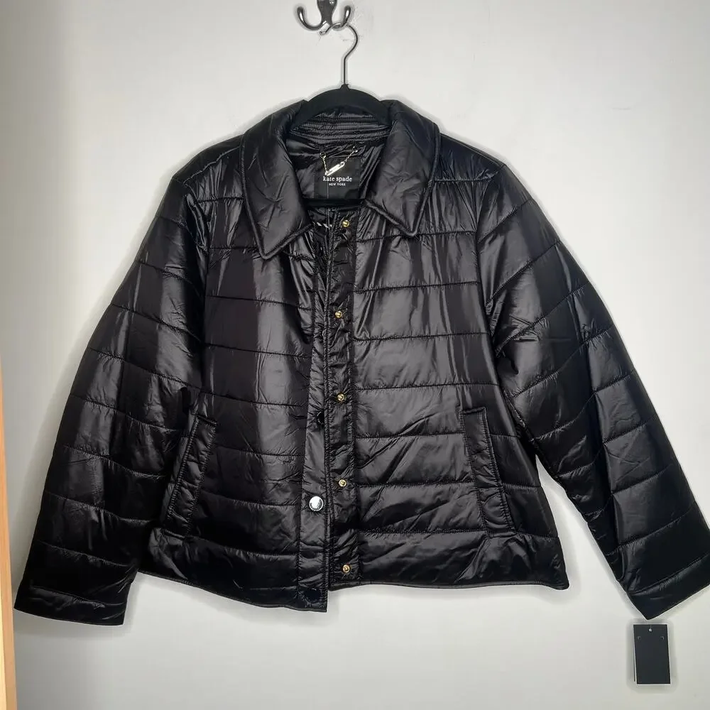 Kate Spade Quilted Puffer Jacket Size XL